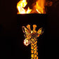 Feuertonne / Feuerkorb - Giraffe